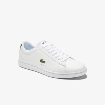 Lacoste Carnaby Evo Mesh-lined Leather Sneakers Dámské - Tenisky Bílé | CZ-Gvgzgu